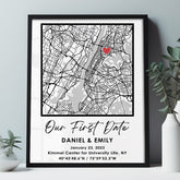 Personalised Mens Valentines Gifts | Custom Canvas Print